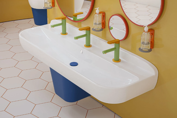 SENTO KIDS - Wall-mounted metal Bathroom soap dispenser by VitrA Bathrooms - view 3